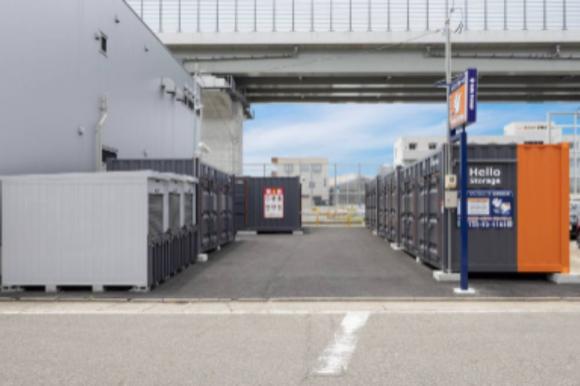 ハローストレージ中川区供米田|屋外型トランクルーム